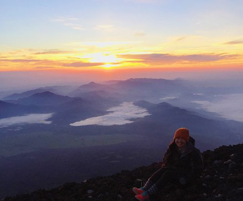 Spotlight On Summer Intern Climbing Mt Fuji Tell Japan