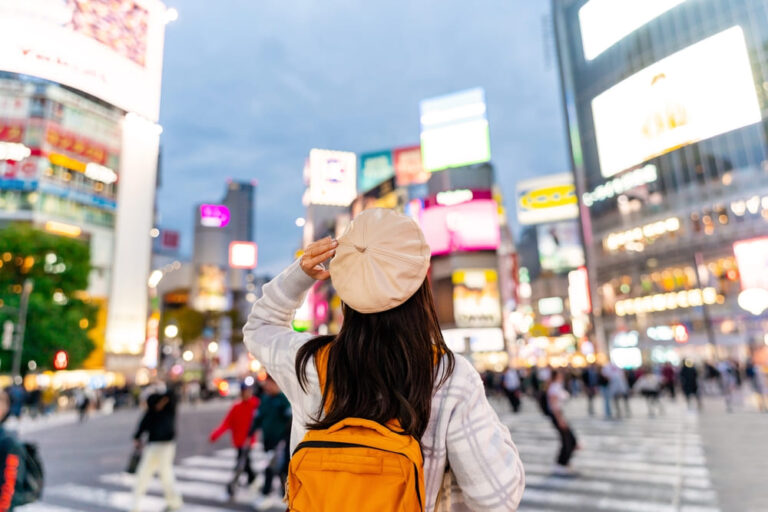 tourist in Japan