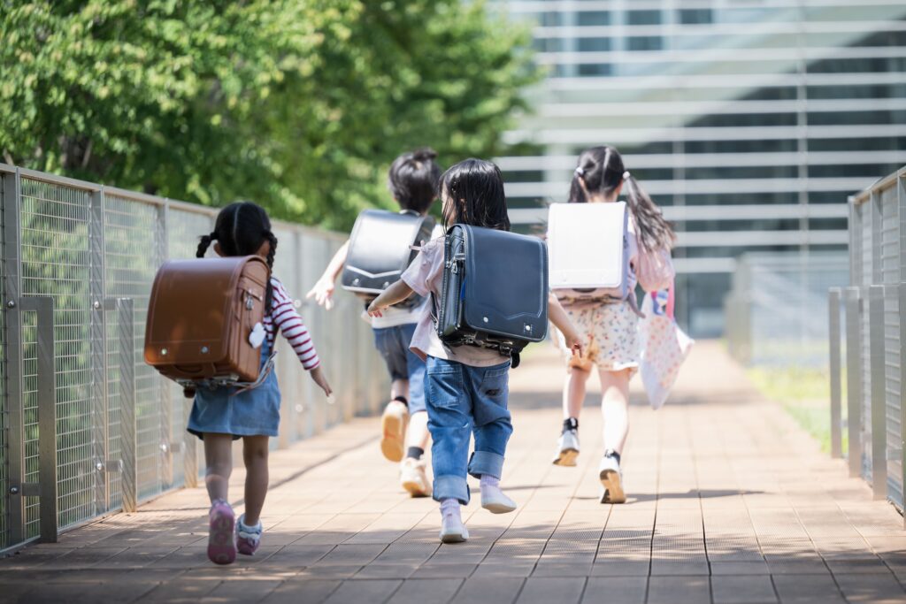 School children