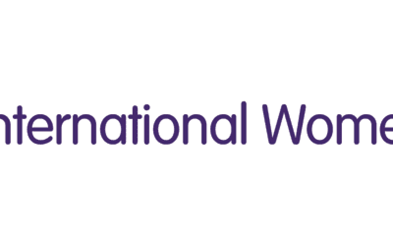 A banner of International Women's Day