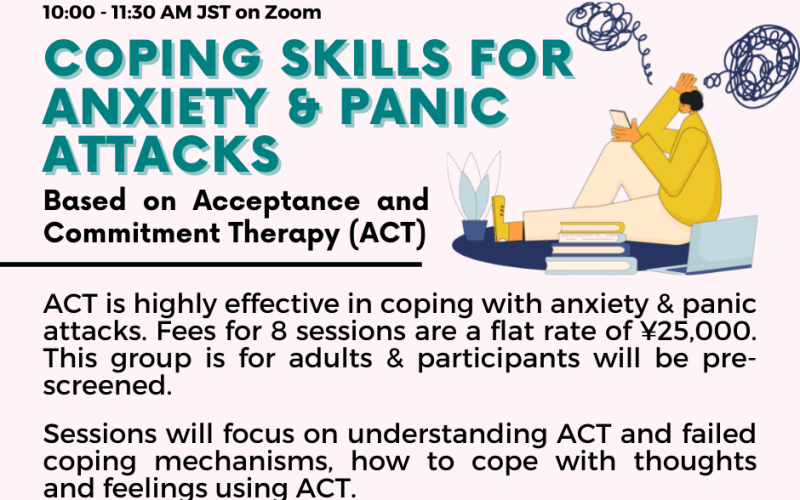 Coping with anxiety attacks