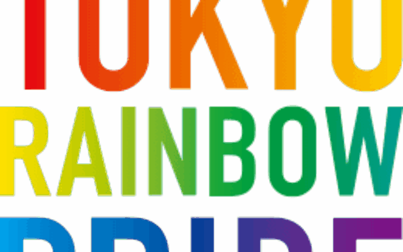 A logo of Tokyo Rainbow Pride 2016